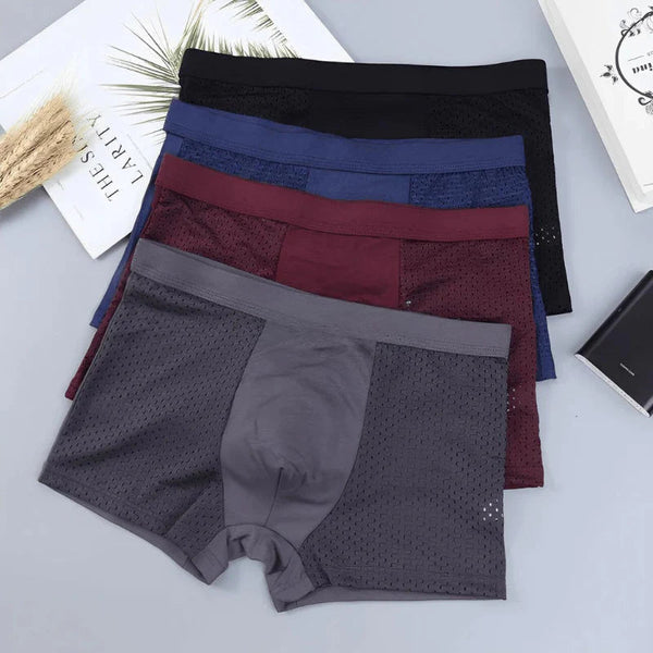 BreezeFlex™ Bambus-Boxershorts – Kühl, Atmungsaktiv & Seidig Weich