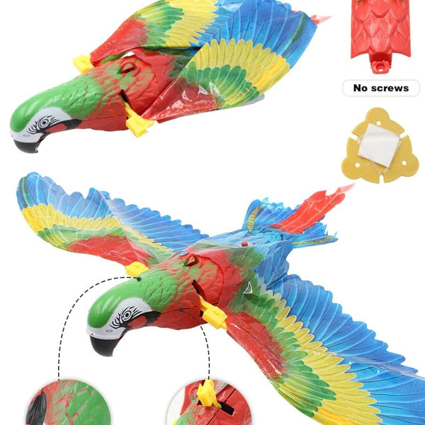 1+1  GRATIS | BirdrFly™ - Automatisch bewegter Simulationsvogel [Letzter Tag Rabatt]