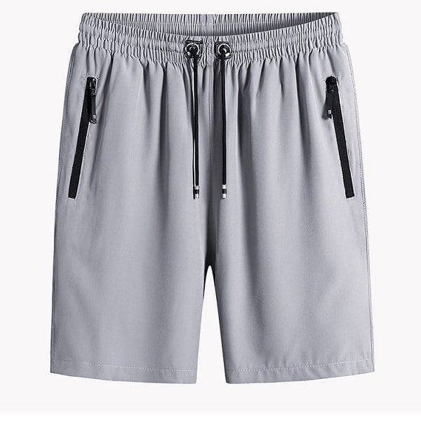 Men's Plus Size Ice Silk Stretch Shorts