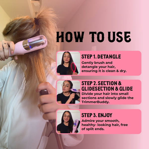 SplitFix™ Professionelle Lösung für gespaltene Haarspitzen zu Hause