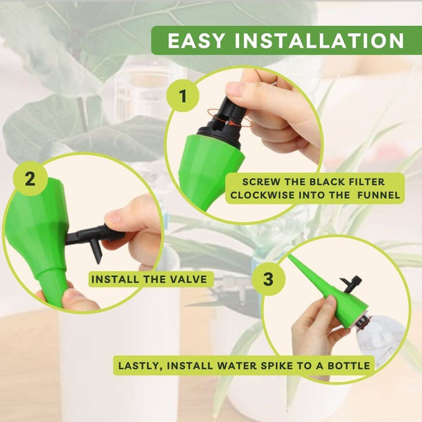 EasySpike™ - Automatischer Pflanzengießer für müheloses Bewässern! | Jetzt 5+5 Gratis sichern