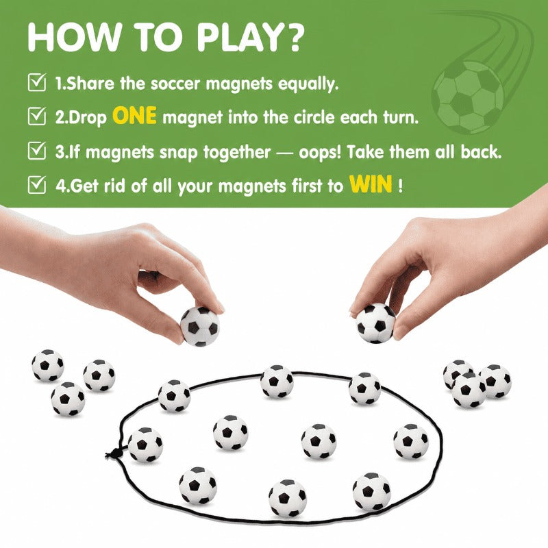 GoalSnap™ Magnetisches Strategiespiel – Fordere dein Geschick heraus und bring alle zusammen