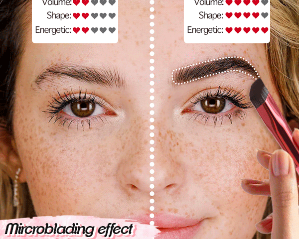 Stamp'nGo™ 4D Haarstrich-Brauenstempel-Pinsel (1+1 GRATIS)