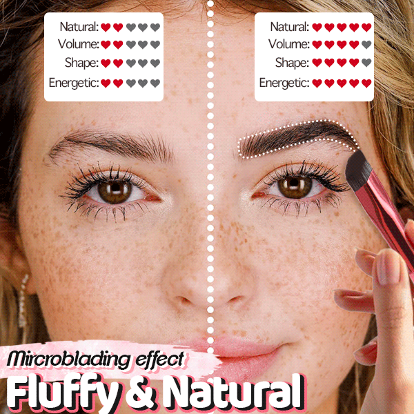 FluffEasy™ Augenbrauen-Präzisionsstempel-Bürste (1+1 GRATIS)