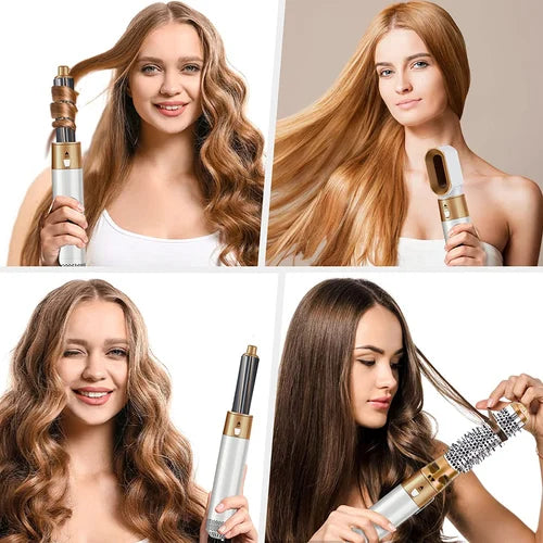 Genevieve™ 5-in-1-Styling-Haartrockner für Blowouts im Salon