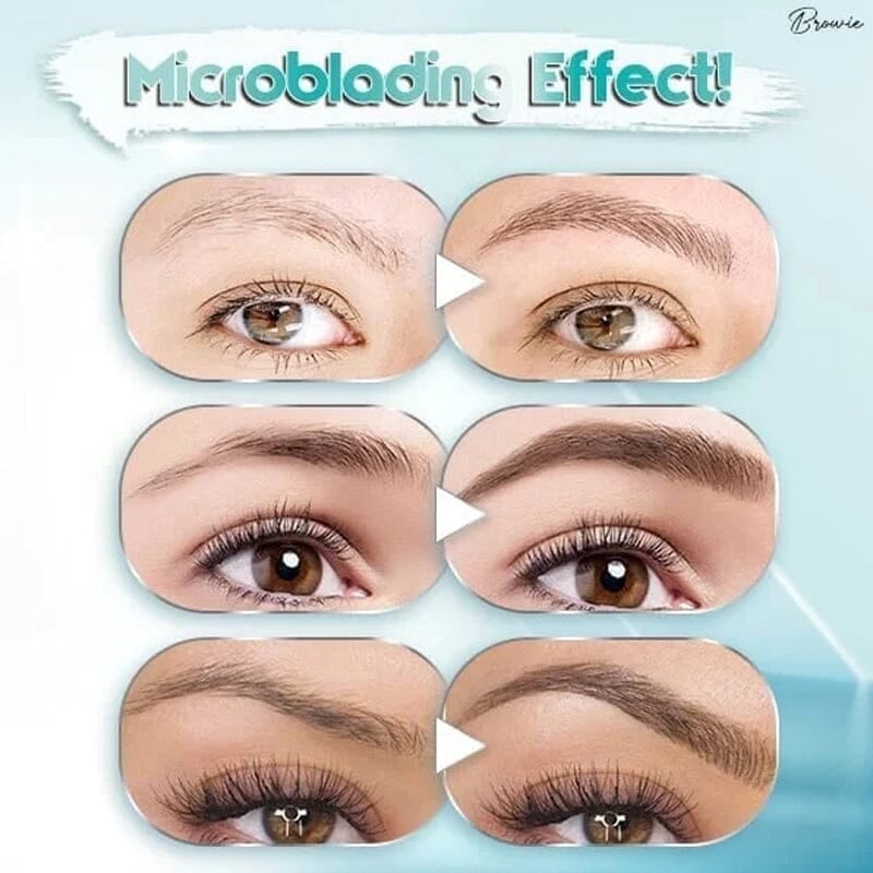 BrowSculpt™ 3D-Wasserdichter Augenbrauenstift für perfekt definierte Brauen