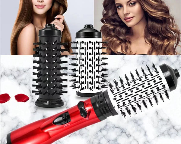 CurlingZauberer™ Rotierende 3-in-1-Heißwickelbürste