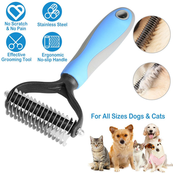 🔥 1+1 GRATIS 🎁 Professionelles Enthaarungs-Tool für Hunde & Katzen