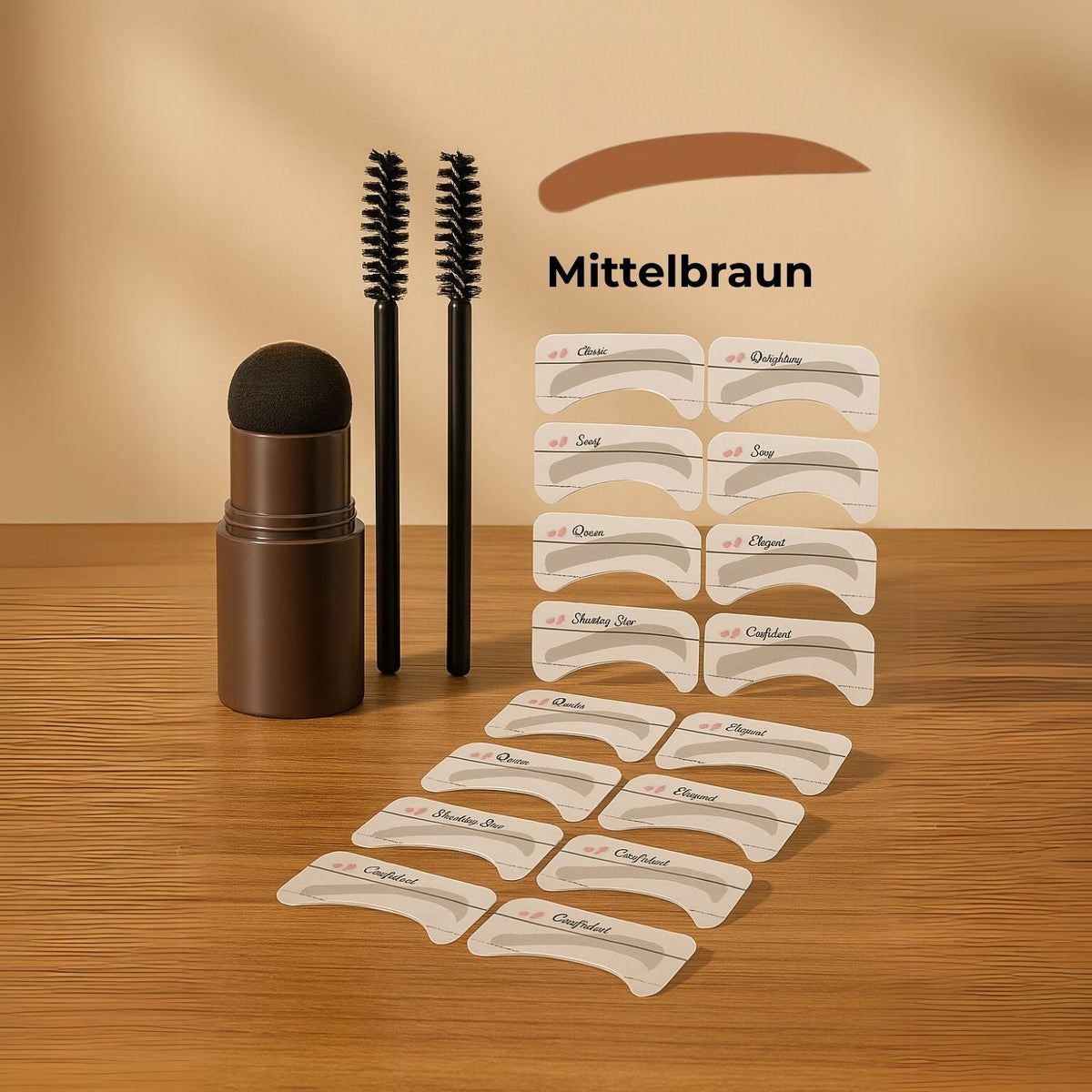 BrowStamp™ - Augenbrauenstempel-Styling-Set [Letzter Tag Rabatt]