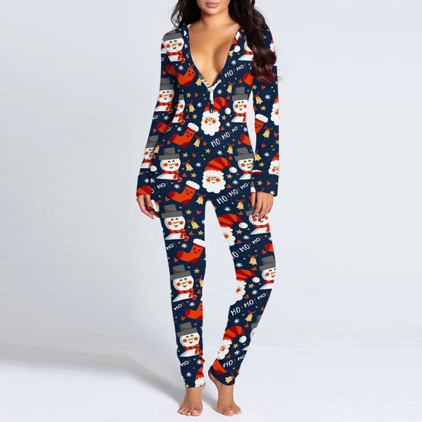 WinterGlow™ – Festlicher Jumpsuit mit Knopfleiste für Frauen