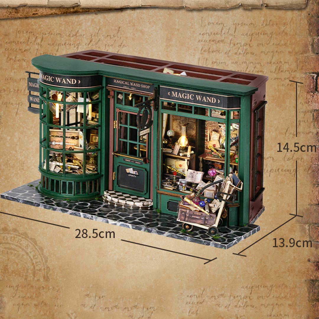 MiniMuse™ DIY-Miniaturhaus-Set | Erschaffe dein eigenes magisches LED-Puppenhaus