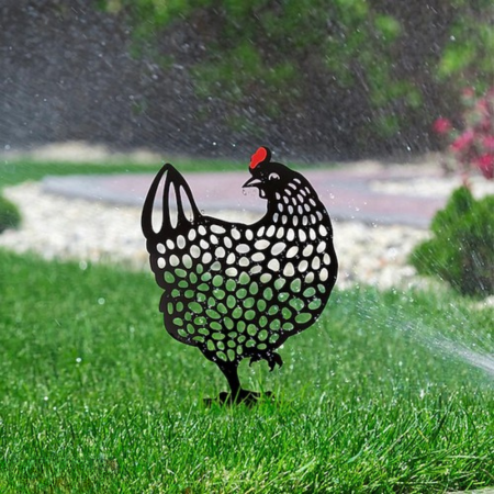 50% RABATT | HappyChicken - Hühner-Gartendekoration - Satz von 5 [Letzter Tag Rabatt]