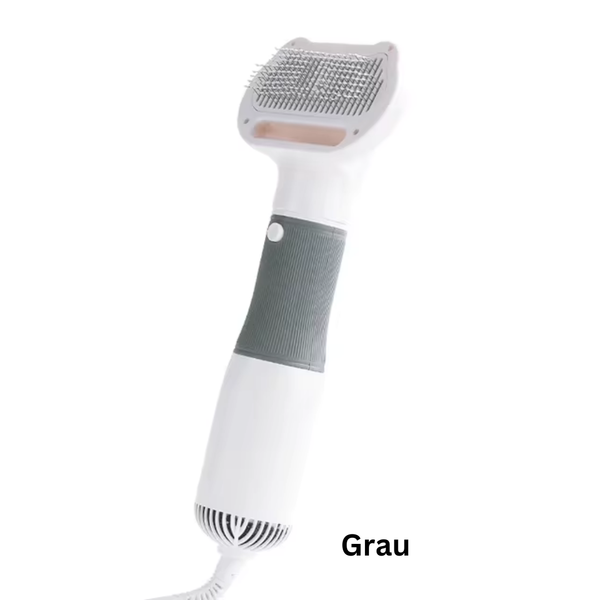PetGroove™ | 3-in-1 Haustierhaartrockner und Pflegebürste – Schnelle und sanfte Fellpflege
