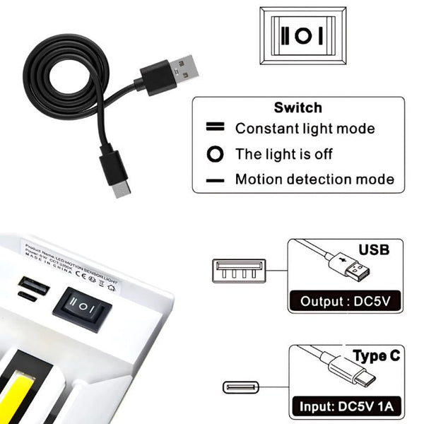 1+1 GRATIS | SensaLite – Drahtlos, wiederaufladbar & mit Sensor