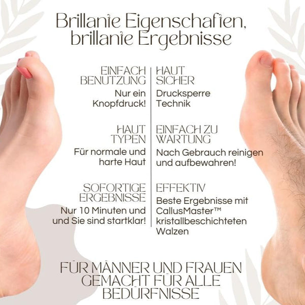 SilkStep™ | Elektrischer Hornhautentferner für glatte & gepflegte Füße
