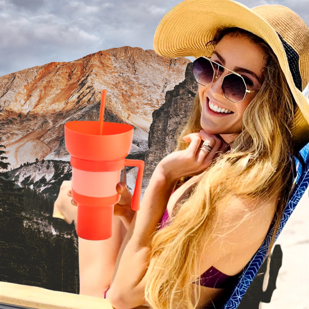 EasySnack™ – 2-in-1 Snackschale für unterwegs | 1+1 GRATIS