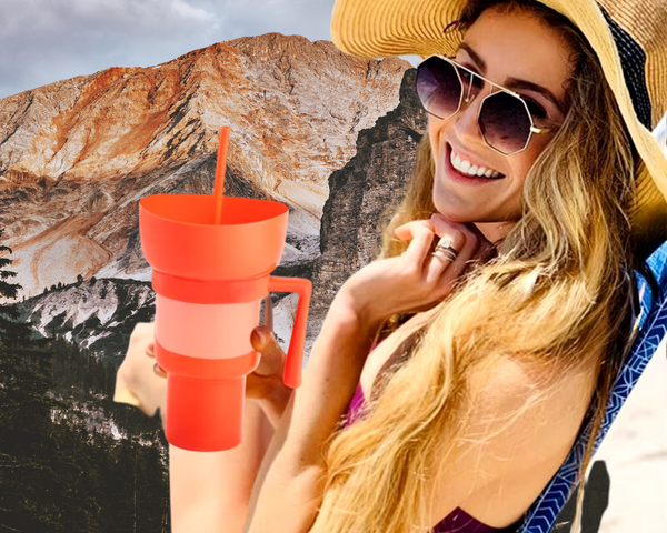 EasySnack™ – 2-in-1 Snackschale für unterwegs | 1+1 GRATIS