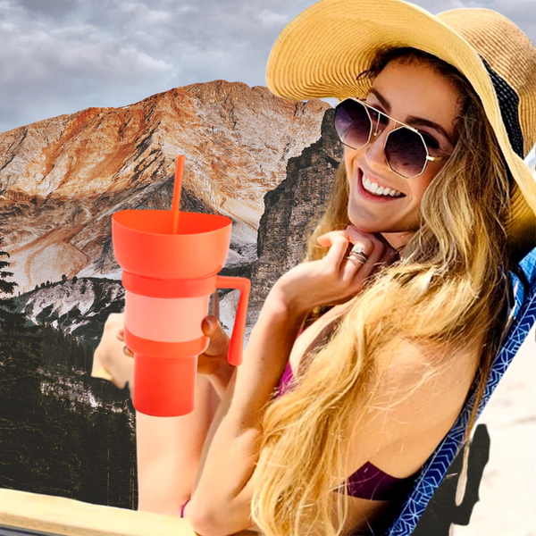 EasySnack™ – 2-in-1 Snackschale für unterwegs | 1+1 GRATIS