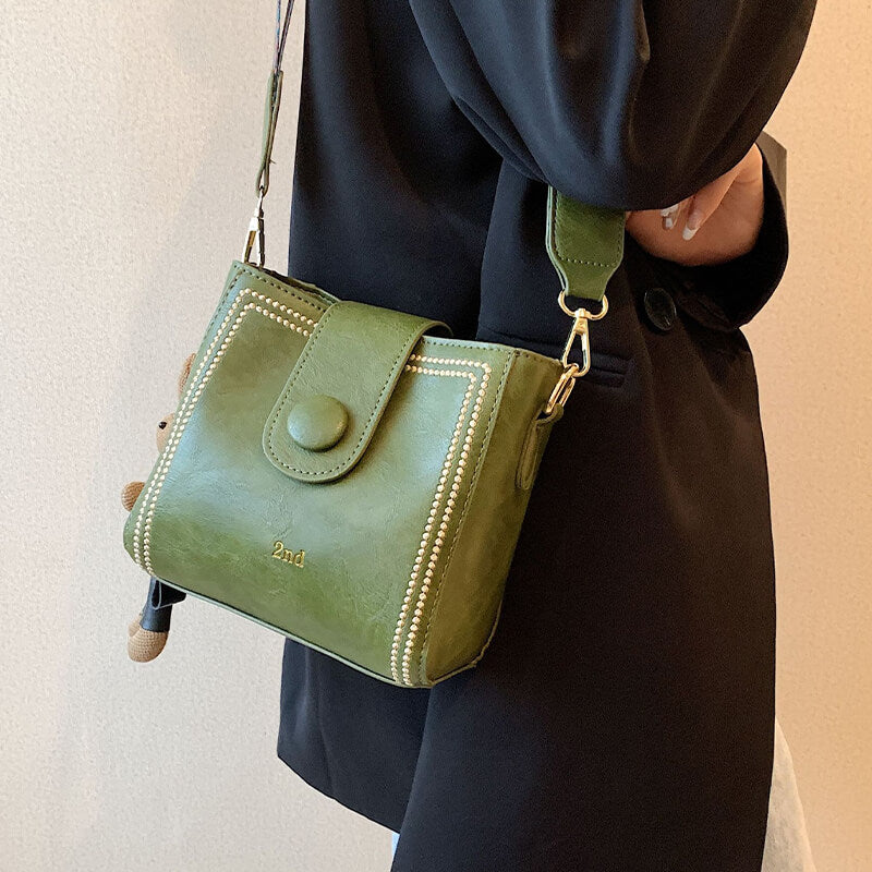 RetroCharm™ – Vintage-Mode-Tasche mit verstellbarem breiterem Schultergurt