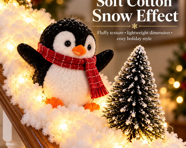 PinguLumi™ Weihnachts-Treppendeko | Kuschelige Pinguine & warmer Lichterglanz