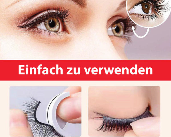 Stylash™ Wiederverwendbare Selbstklebende Falsche Wimpern (1+1 GRATIS)