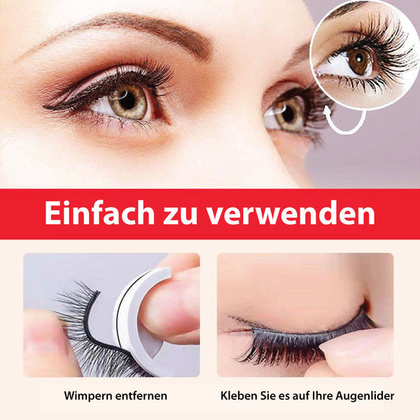 Stylash™ Wiederverwendbare Selbstklebende Falsche Wimpern (1+1 GRATIS)