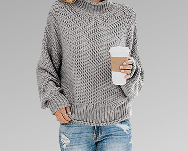 Elsa™ Hübscher Pullover aus Grobstrick