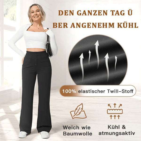 ComfyPlus™ – Die lässige Stretch-Hose mit hoher Taille für Frauen