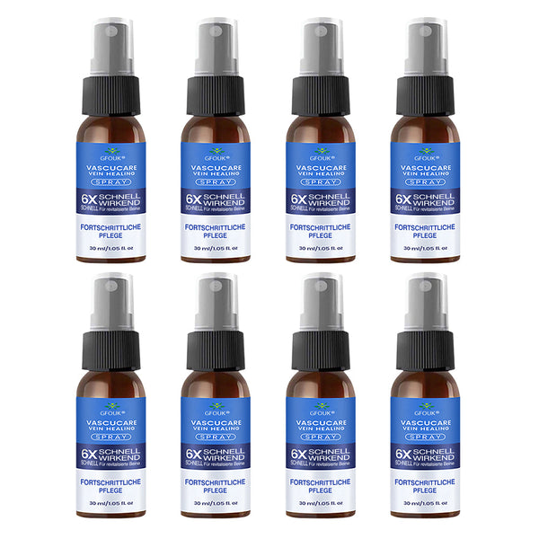 🇩🇪🏃‍🌿GFOUK® VascuCare Vein Healing Spray(Entwickelt für Krampfadern, Besenreiser, tiefe Venenthrombose (TVT), chronische venöse Insuffizienz, venöse Geschwüre, Thrombophlebitis und andere venöse Beschwerden)