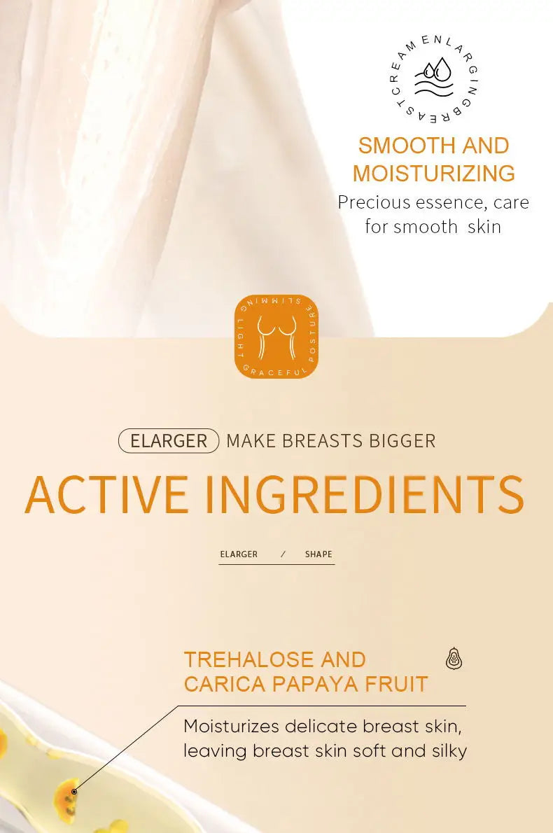 BustBloom™ Straffende Brustpflege-Creme – Für Straffer & Glatter Aussehende Haut