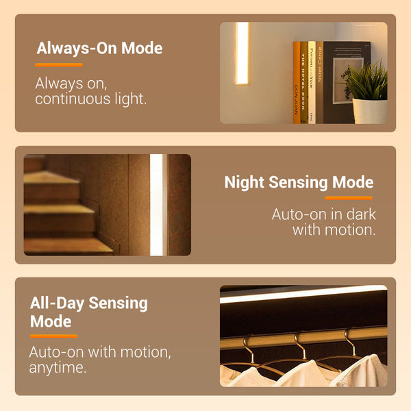 Movilux™ LED-Sensorleuchte | Kabelloses Licht mit Bewegungssensor (2Pcs)