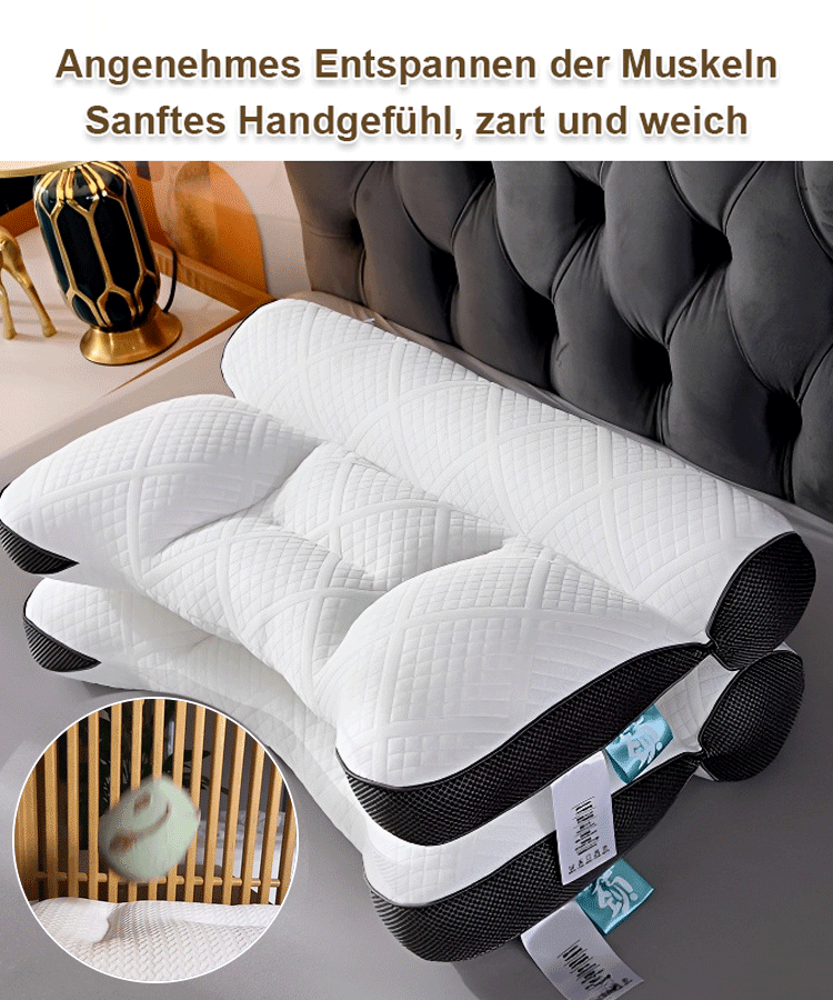 CloudNest™ | Premium Gänsedaunenkissen – Für Erholsamen Schlaf & Ultimativen Komfort