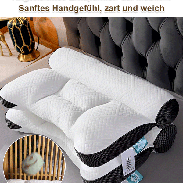 CloudNest™ | Premium Gänsedaunenkissen – Für Erholsamen Schlaf & Ultimativen Komfort