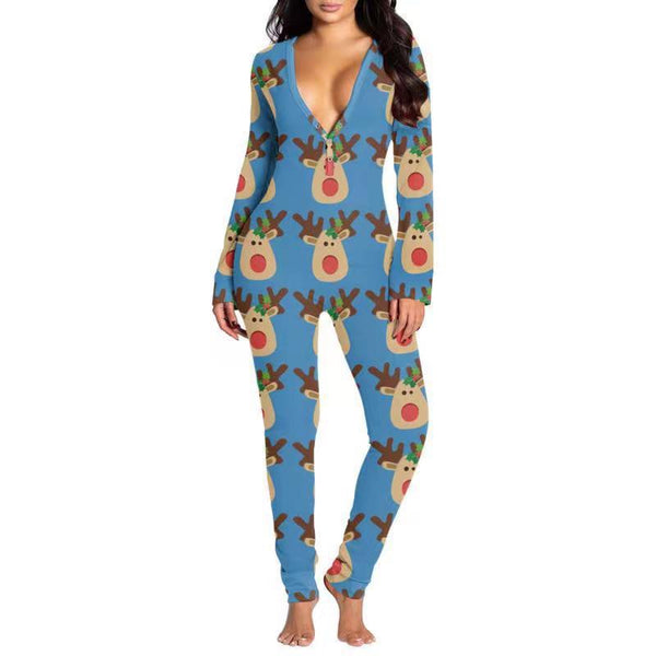 WinterGlow™ – Festlicher Jumpsuit mit Knopfleiste für Frauen
