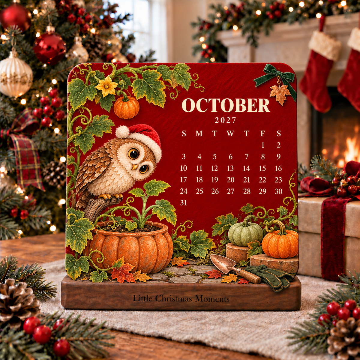 Floravera™ Pflanzbarer Dauerkalender 2027 | 12 Monate voller Blüten