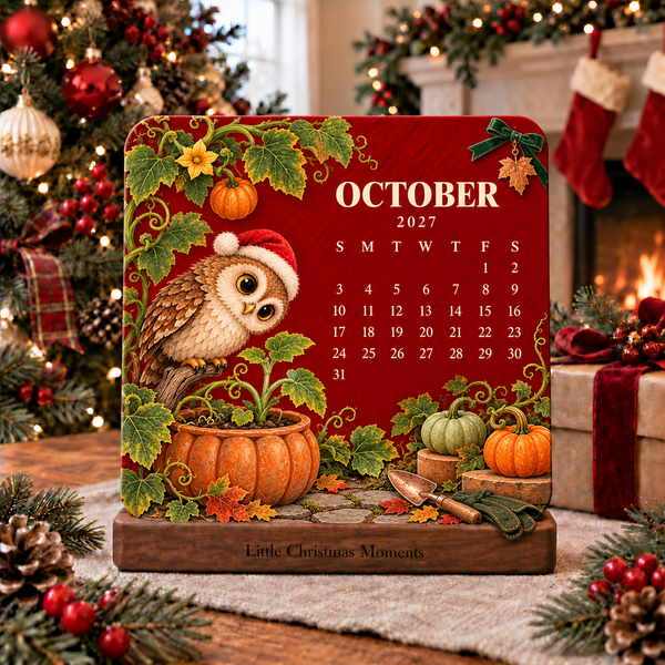 Floravera™ Pflanzbarer Dauerkalender 2027 | 12 Monate voller Blüten