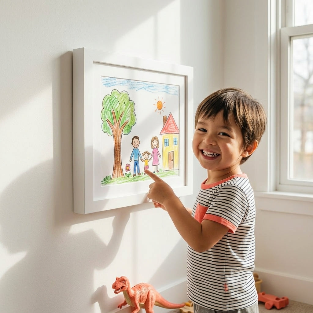 1+1 GRATIS  | MemoryFrame™ – Bilderrahmen für Kinderzeichnungen