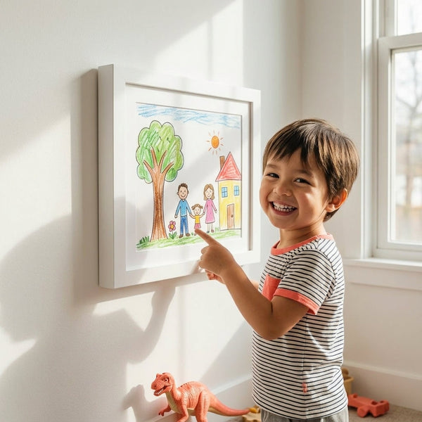 1+1 GRATIS  | MemoryFrame™ – Bilderrahmen für Kinderzeichnungen