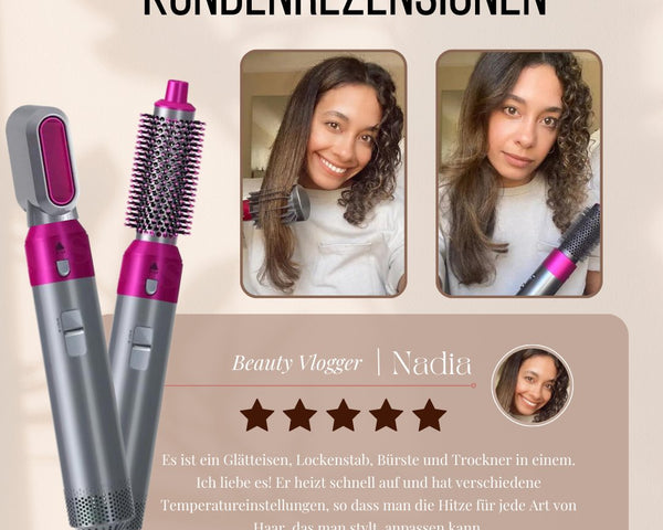 GlamWave™ 5-in-1 Styler