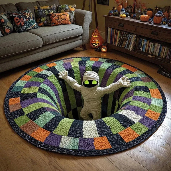 SpookDepth™ 3D Halloween Illusions-Teppich | Schauriger Tiefeneffekt