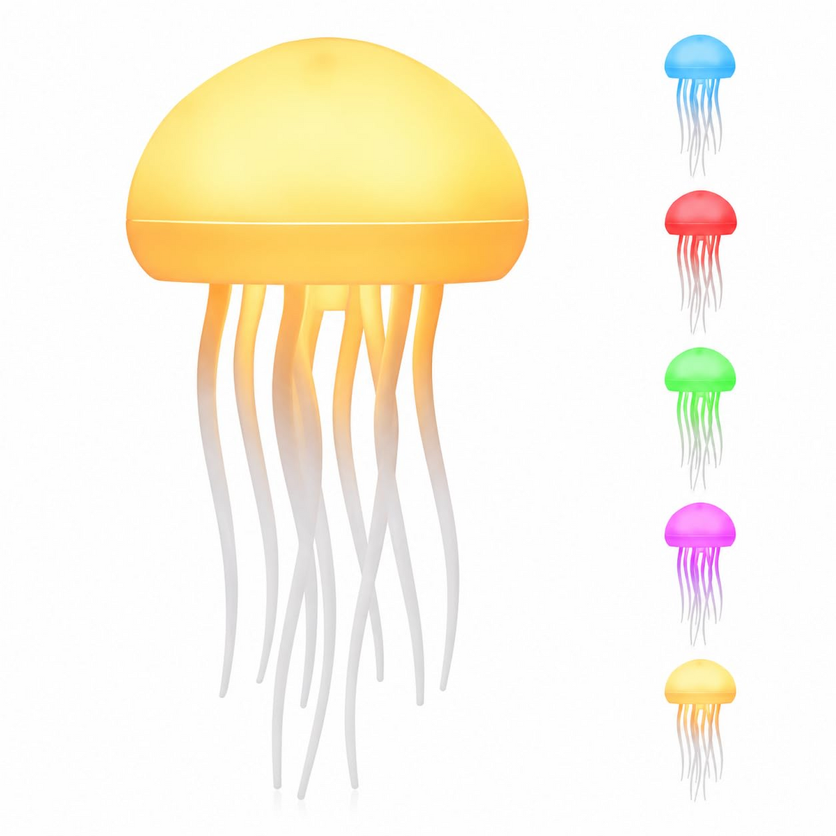GlowMira™ Night Light – 16 Farben, Wiederaufladbar & Kabellos | Beruhigendes Ambiente