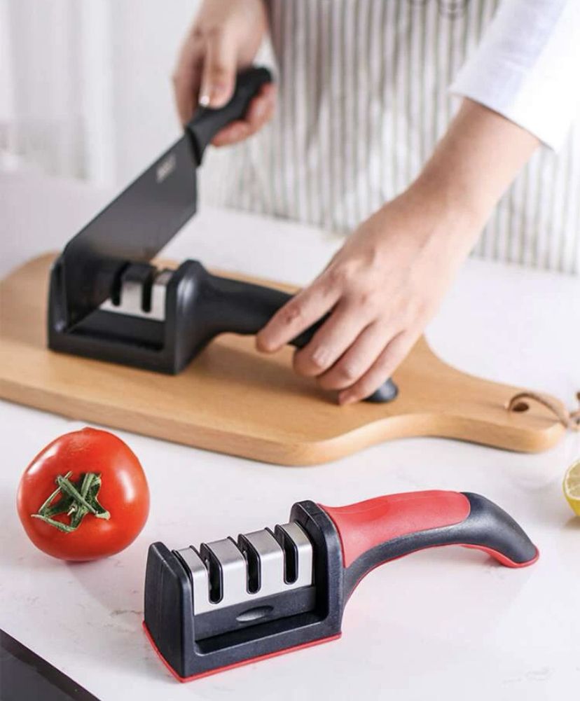 Sharpiva™ 3-in-1 Messerschärfer | Präzises Schärfen & glatte Schnitte in 3 Stufen