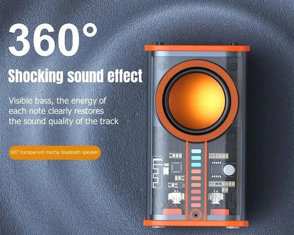 SonicSound™ - Kristallklarer Transparenter Lautsprecher