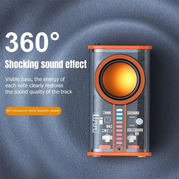 SonicSound™ - Kristallklarer Transparenter Lautsprecher