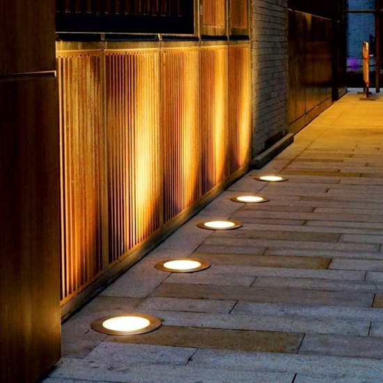 1+1 GRATIS | GroundLumina - Wasserdichte LED-Untergrundlampen für den Außenbereich [Letzter Tag Rabatt]