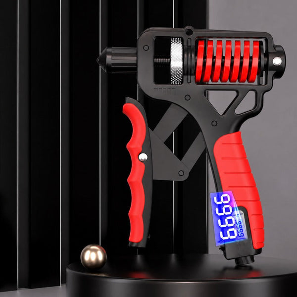 GripTrack™ Digitaler Handtrainer | Einstellbarer Widerstand bis 165 kg