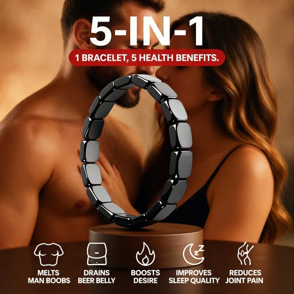 Vironis™ | Hematite Bracelet - Unterstützt die sexuelle Leistungsfähigkeit