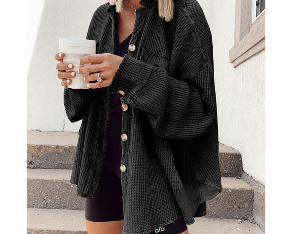 Margot™ Hemdjacke mit Knopfleiste