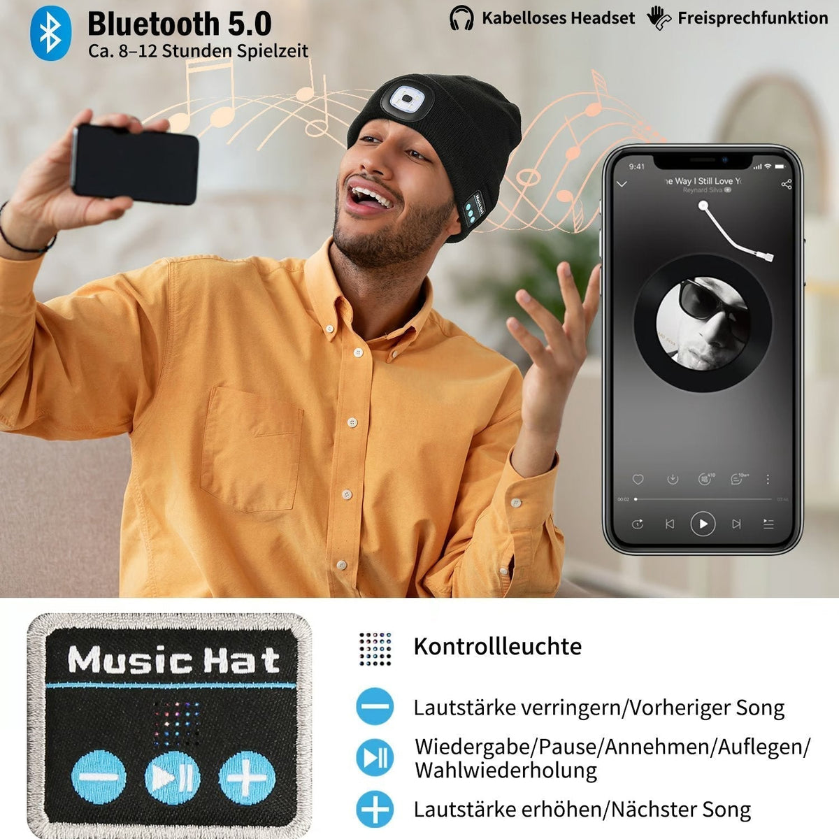 GlühKappe™ Freihändige Nachtsicht