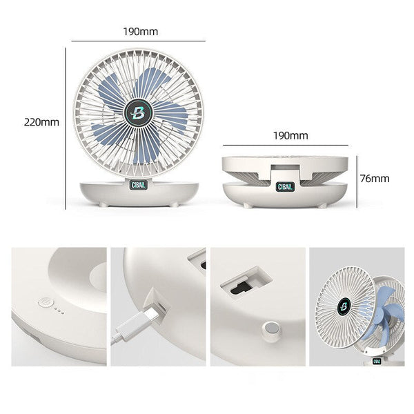 EasyBreeze™ - Der ultimative tragbare Ventilator für kühle und komfortable Momente überall!